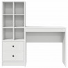 Biurko z szufladą 2 pcs Biały