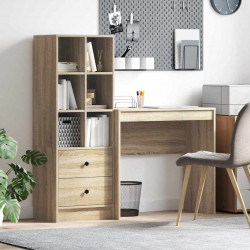 Biurko z szufladą 2 pcs Dąb Sonoma