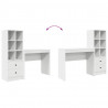 Biurko z szufladą 2 pcs Biały