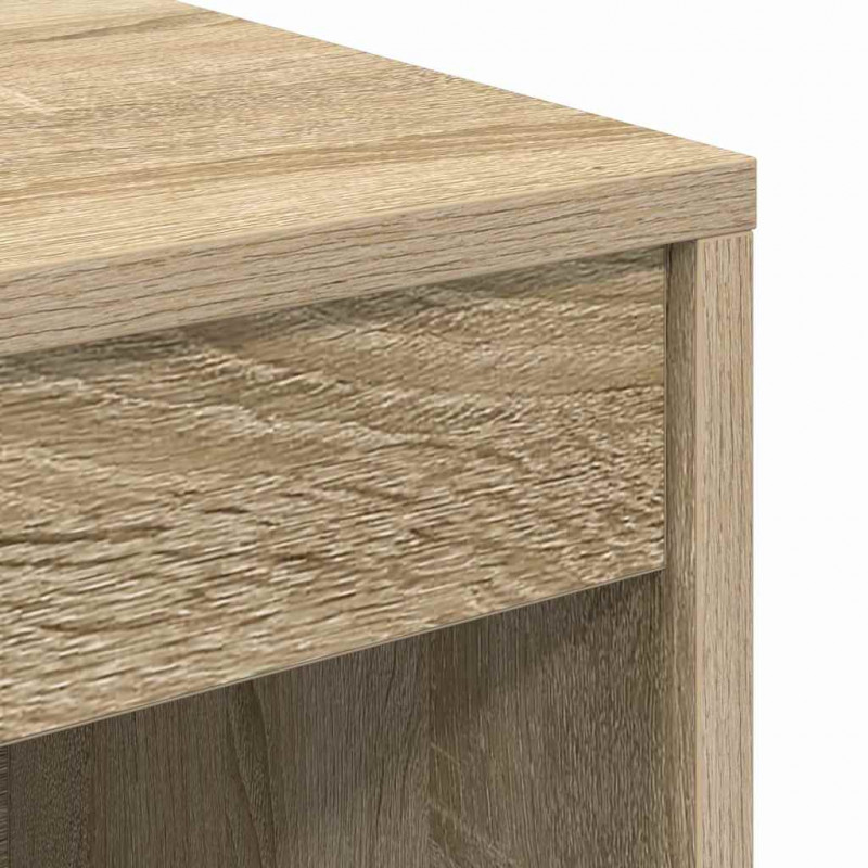 Biurko z szufladą 2 pcs Dąb Sonoma