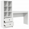 Biurko z szufladą 2 pcs Biały