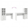 Biurko z szufladą 2 pcs Biały