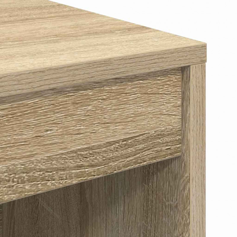 Biurko z szufladą 2 pcs Dąb Sonoma