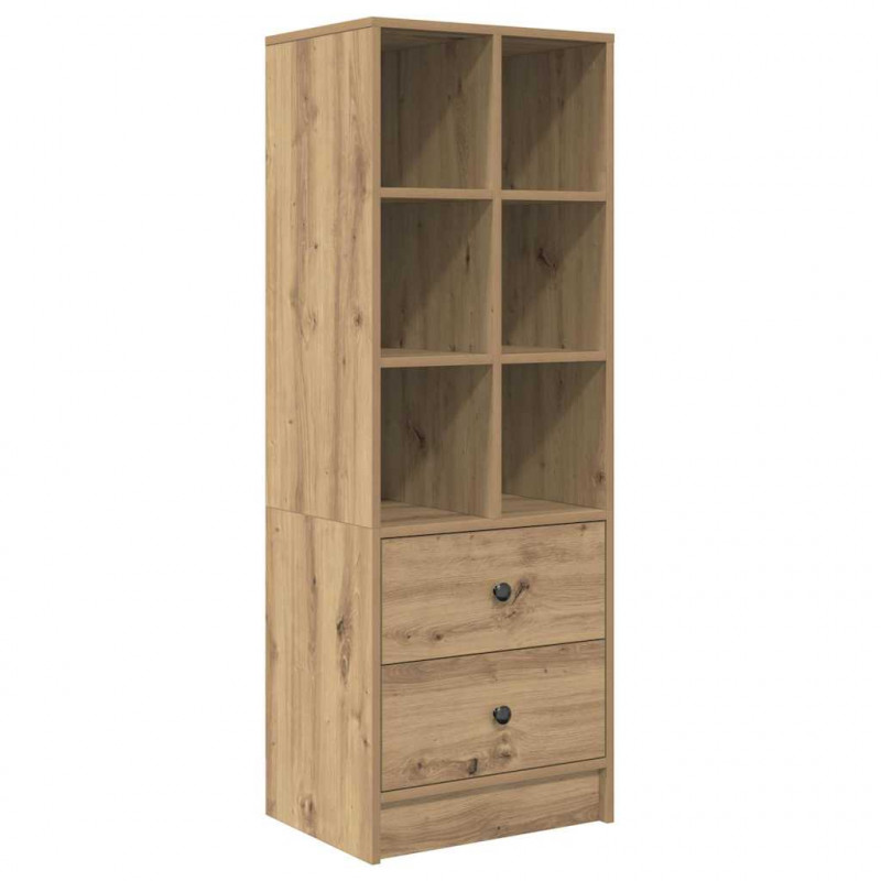 Biurko z szufladą 2 pcs Dąb rzemieślniczy