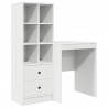 Biurko z szufladą 2 pcs Biały