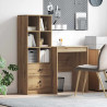 Biurko z szufladą 2 pcs Dąb rzemieślniczy