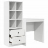 Biurko z szufladą 2 pcs Biały