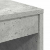 Biurko z szufladą 2 pcs Betonowy szary