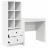 Biurko z szufladą 2 pcs Biały