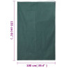 Kaptury ochronne z suwakiem, 4 szt., 70 g/m², 1x1,55 m