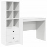 Biurko z szufladą 2 pcs Biały