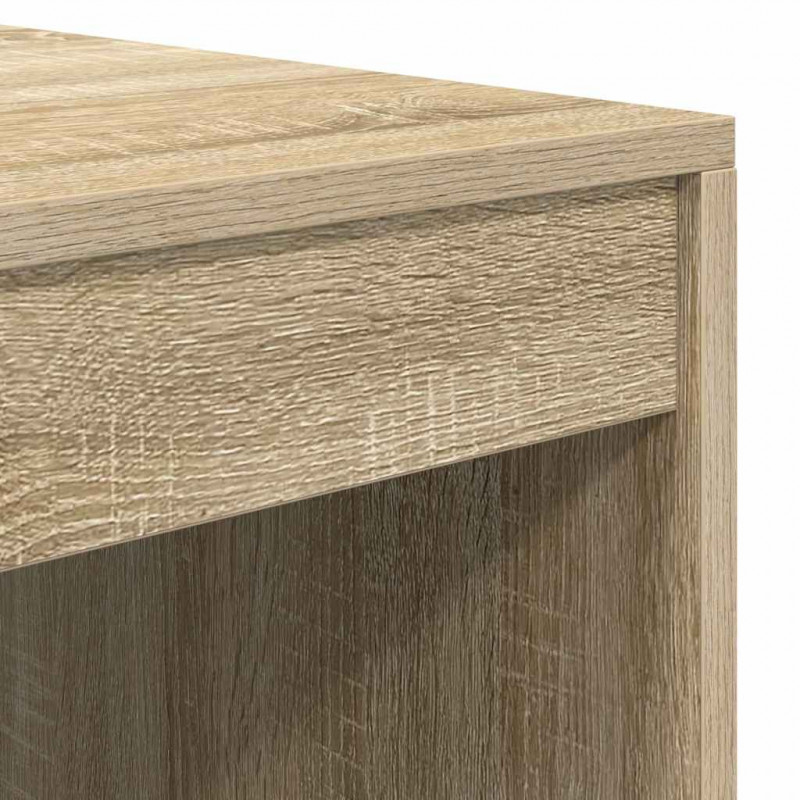 Biurko z szufladą 2 pcs Dąb Sonoma