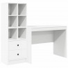 Biurko z szufladą 2 pcs Biały