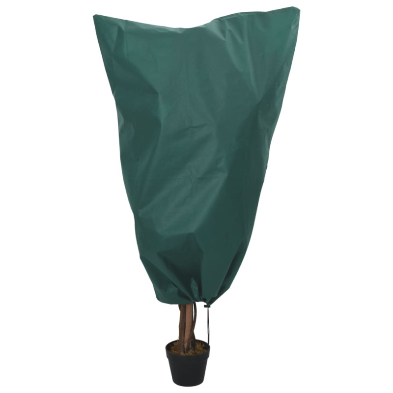 Kaptury na rośliny, ze ściągaczami, 12 szt., 70 g/m², 0,8x1,2 m