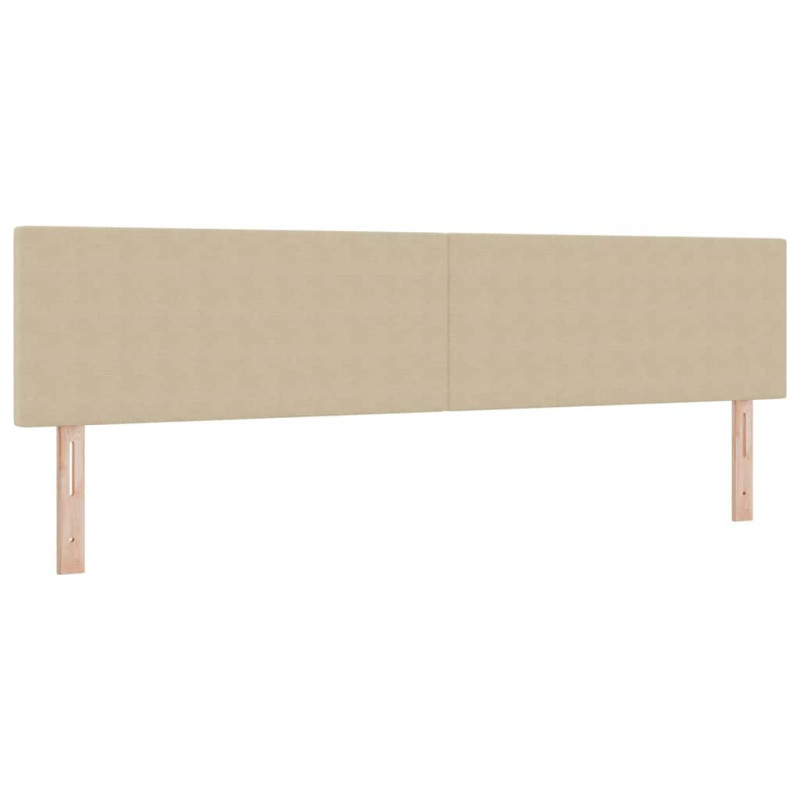 Łóżko z sprężyną LED Jasnoszary i biały. 200 x 200 cm