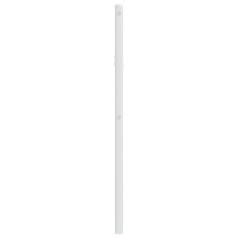 Metalowe wezgłowie, białe, 100 cm