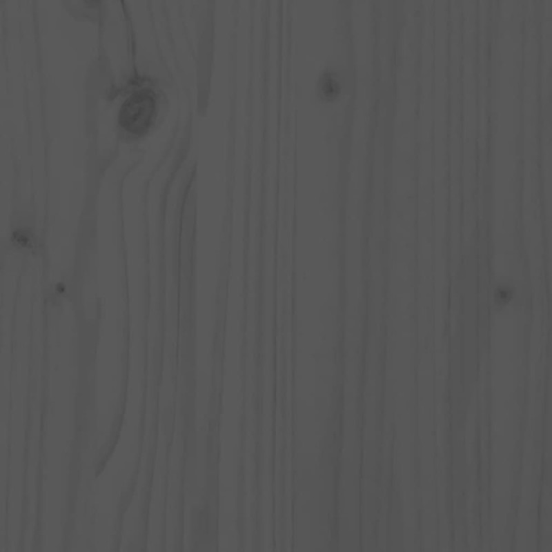 Stolik ogrodowy, szary, 40x38x28,5 cm, lite drewno sosnowe