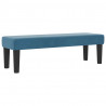Łóżko sprężynowe z materacem granatowy 120 x 200 cm Aksamit