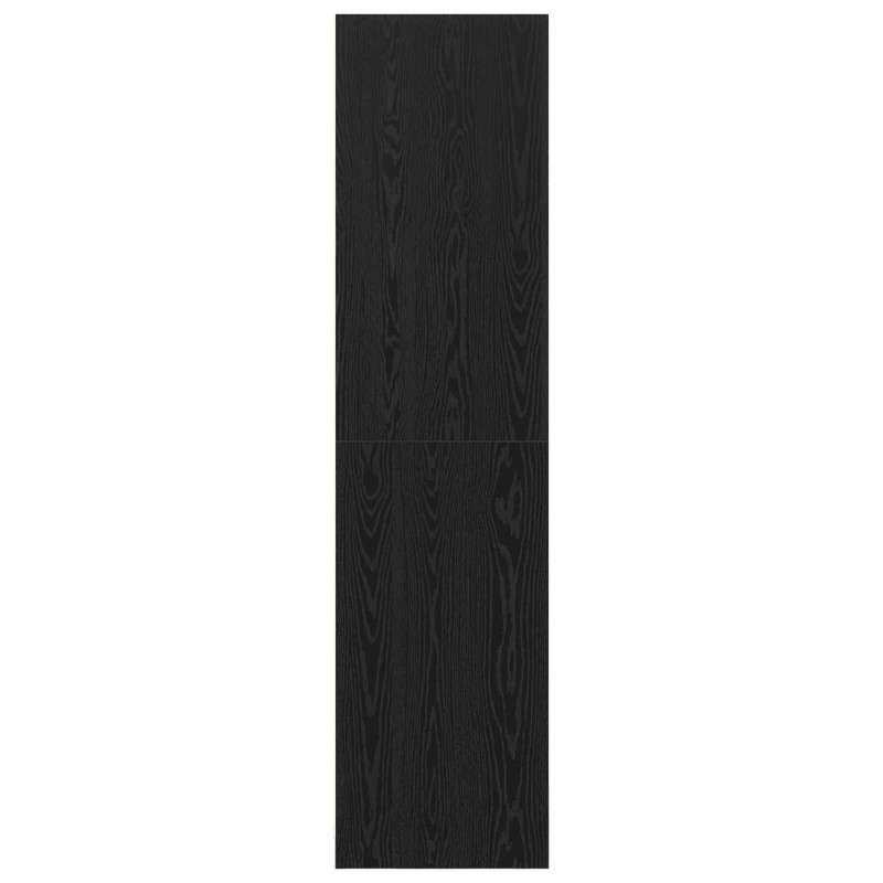 Garderoba Czarny Dąb 100 x 50 x 200 cm Materiał drewnopochodny