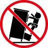 Garderoba Czarny Dąb 30 x 50 x 200 cm Materiał drewnopochodny
