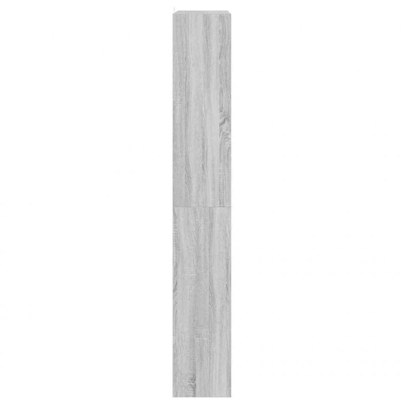 Szafka na książki Szary Sonoma 100 x 30 x 198 cm