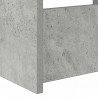 Łóżko dzienne Szary 90 x 200 cm Materiał drewnopochodny