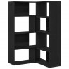Garderoba 2 pcs Czarny Dąb 85 x 85 x 140 cm