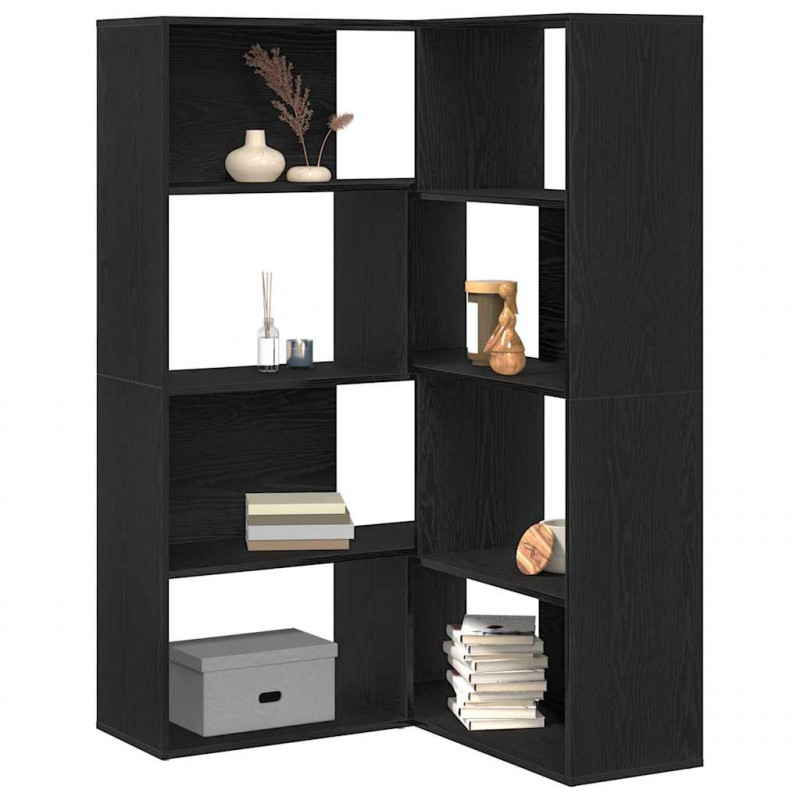 Garderoba 2 pcs Czarny Dąb 85 x 85 x 140 cm