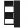 Garderoba 2 pcs Czarny Dąb 85 x 85 x 140 cm