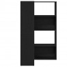 Garderoba 2 pcs Czarny Dąb 85 x 85 x 140 cm