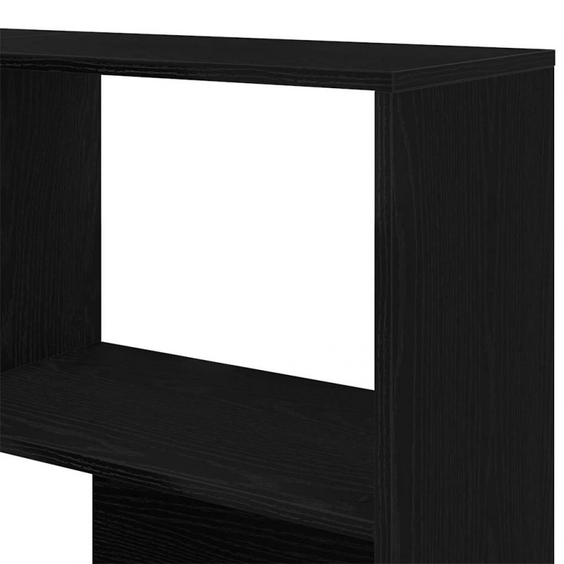 Garderoba 2 pcs Czarny Dąb 85 x 85 x 140 cm
