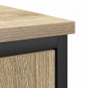 Zestaw mebli łazienkowych 2 pcs Brązowy Materiał drewnopochodny