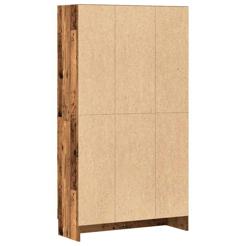 Szafka na książki, stare drewno, 82,5x30,5x150 cm