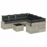 Zestaw Sof na Ogród 55 x 55 x 37 cm polirattan