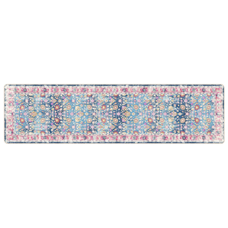 Dywan z możliwością prania, kolorowy, 80x300 cm, antypoślizgowy