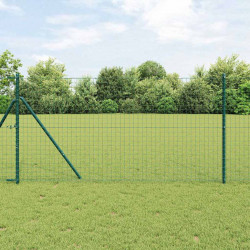 Słupek ogrodzeniowy. 52 pcs Zielony 3,2 x 3,2 x 170 cm