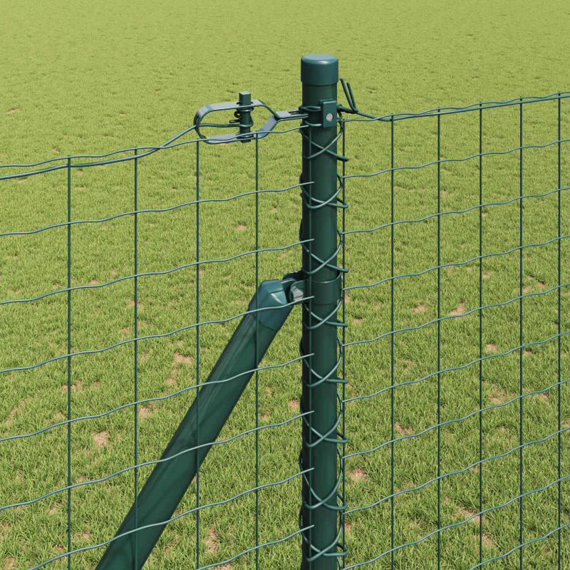 Słupek ogrodzeniowy. 26 pcs Szary 3,2 x 3,2 x 225 cm