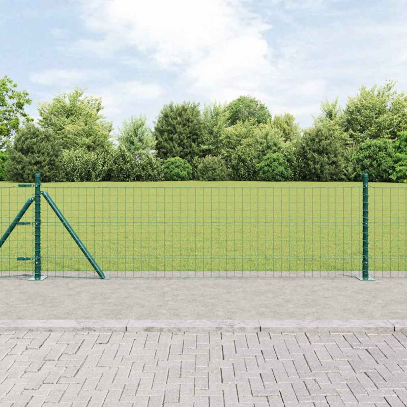 Słupek ogrodzeniowy. 26 pcs Szary 3,2 x 3,2 x 50 cm