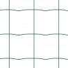 Ogrodzenie z słupkiem Zielony 1,5 x 10 m Stal