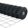 Ogrodzenie z słupkiem Szary 1,5 x 10 m Stal