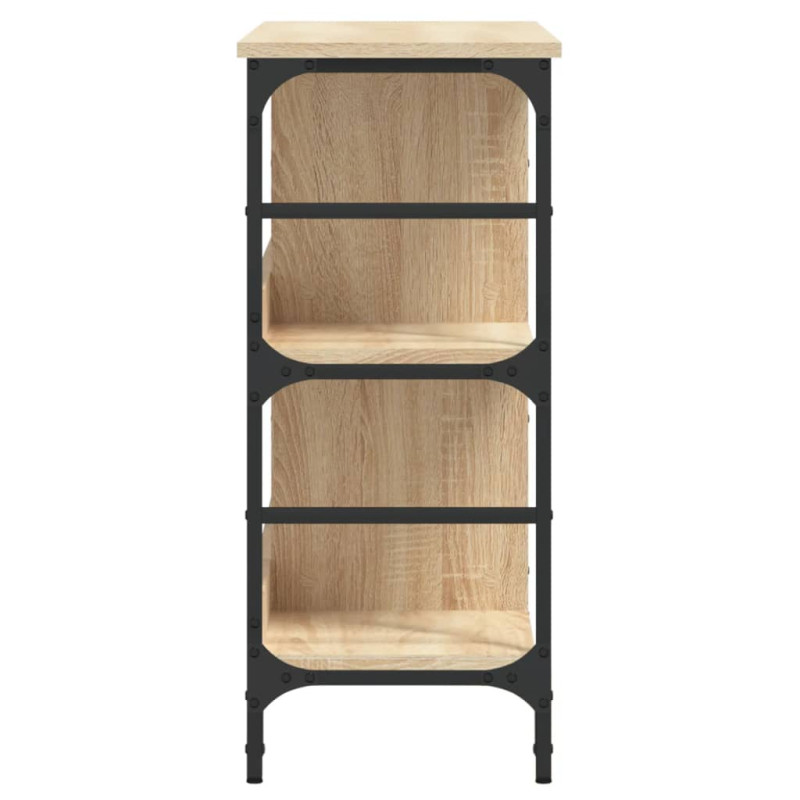 Szafka, dąb sonoma, 102x32x73,5 cm, materiał drewnopochodny