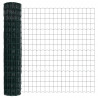 Ogrodzenie z słupkiem Zielony 1,5 x 10 m Stal