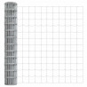 Ogrodzenie z słupkiem Srebrny 1,2 x 10 m Stal