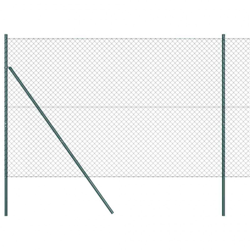 Słupek ogrodzeniowy. Zielony 10 x 1,6 m (siatka 40 x 40 mm)