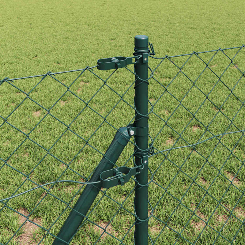 Słupek ogrodzeniowy. Zielony 10 x 0,8 m (siatka 60 x 60 mm)