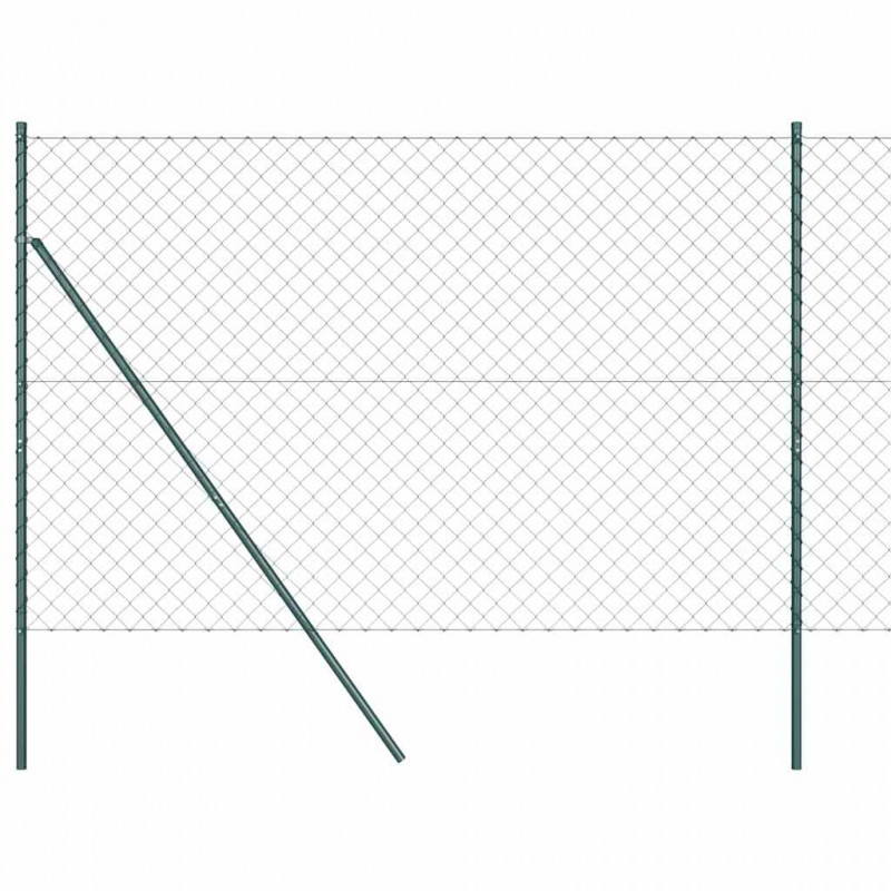 Słupek ogrodzeniowy. Zielony 25 x 1,6 m (siatka 60 x 60 mm)