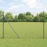 Słupek ogrodzeniowy. Szary 25 x 1,6 m (siatka 60 x 60 mm)