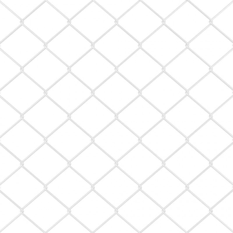 Słupek ogrodzeniowy. Srebrny 10 x 0,6 m (siatka 40 x 40 mm)