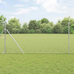 Słupek ogrodzeniowy. Srebrny 10 x 1,2 m (siatka 40 x 40 mm)