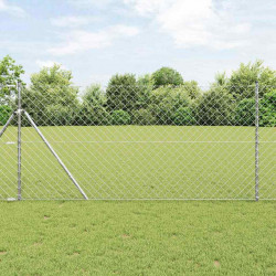 Słupek ogrodzeniowy. Srebrny 10 x 1,2 m (siatka 60 x 60 mm)